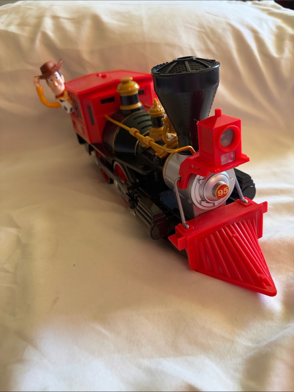 Lionel Battery-Operated Disney Toy Story Toy Train, Locomotive Train Only.